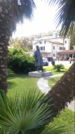 La statua di Puccini a Torre del Lago